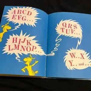 Other | Vintage Dr Seusss Abc Beginner Book | Poshmark